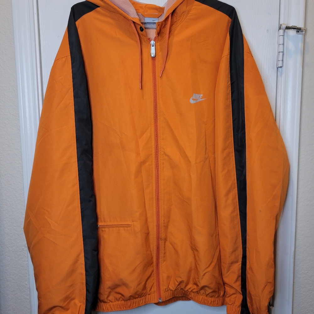Nike Orange Performance Jacket sz XXL